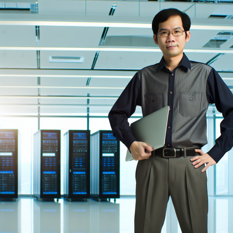 Secure data center in Tianjin with digital cybersecurity icons and modern infrastructure representing MLPS2.0 compliance