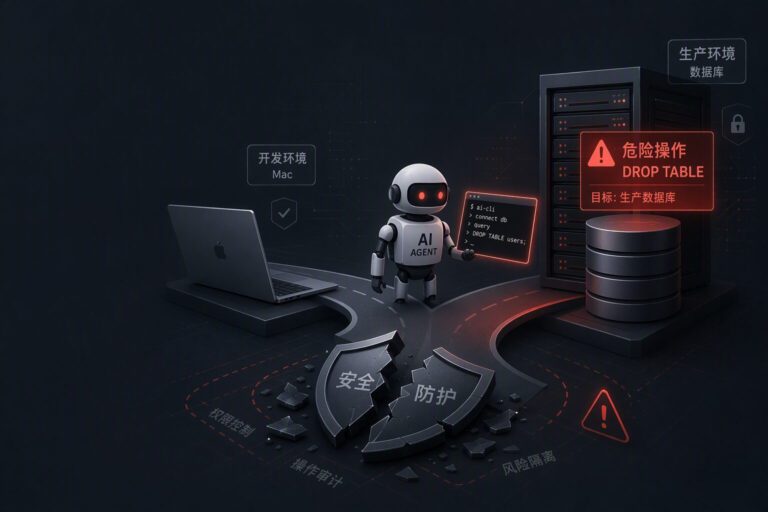AI Agent 权限管控安全架构概念图 - DELine