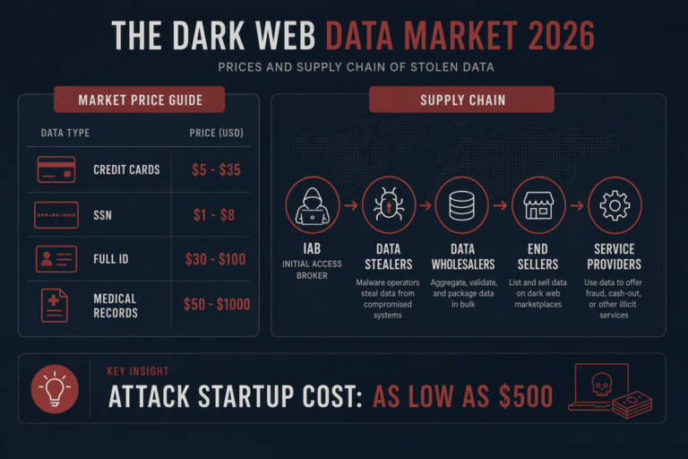 Dark Web Data Market 2026: Price List and Supply Chain — DELine Threat Intelligence
