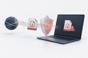 互联网来源文件经过安全提示屏障进入办公电脑，表现 Windows MOTW 绕过风险